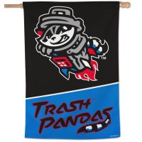 Rocket City Trash Pandas Vertical Flag 28" x 40"