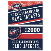 Columbus Blue Jackets Rectangle Magnet, 2pack 2" x 3"