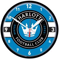 Charlotte FC Round Wall Clock 12.75"