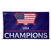 Women's World Cup Champion Flag - Deluxe 3' X 5'