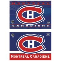 Montreal Canadiens Rectangle Magnet, 2pack 2" x 3"