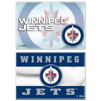 Winnipeg Jets Rectangle Magnet, 2pack 2" x 3"