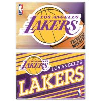 Los Angeles Lakers Rectangle Magnet, 2pack 2" x 3"