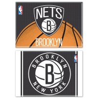 Brooklyn Nets Rectangle Magnet, 2pack 2" x 3"