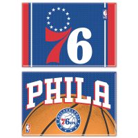 Philadelphia 76ers Rectangle Magnet, 2pack 2" x 3"