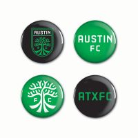 Austin FC Button 4 Pack 1 1/4" Rnd