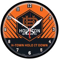 Houston Dynamo Round Wall Clock 12.75"