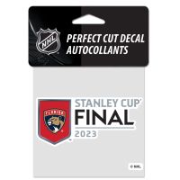 Eastern Conference Champions Florida Panthers East Confrence Champ Perfect Cut Color Decal 4" x 4"