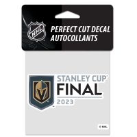 Western Conference Champions Vegas Golden Knights West Conference Cham Perfect Cut Color Decal 4" x 4"