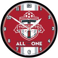 Toronto FC ALL FOR ONE Round Wall Clock 12.75"