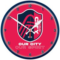 St Louis SC Round Wall Clock 12.75"