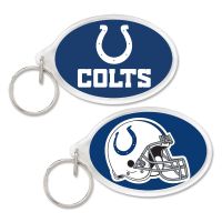 Indianapolis Colts Acrylic Key Ring Carded Oval