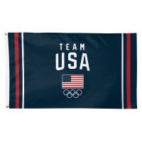 USOC Team USA Logo Flag - Deluxe 3' X 5'