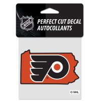 Philadelphia Flyers Perfect Cut Color Decal 4" x 4"