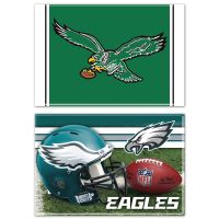 Philadelphia Eagles Rectangle Magnet, 2pack 2" x 3"