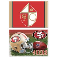 San Francisco 49ers Rectangle Magnet, 2pack 2" x 3"