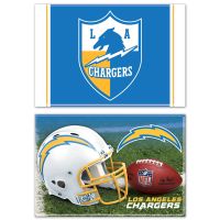 Los Angeles Chargers Rectangle Magnet, 2pack 2" x 3"