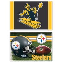 Pittsburgh Steelers Rectangle Magnet, 2pack 2" x 3"