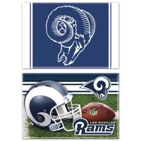 Los Angeles Rams Rectangle Magnet, 2pack 2" x 3"