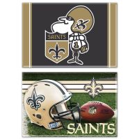 New Orleans Saints Rectangle Magnet, 2pack 2" x 3"