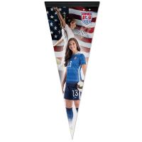 US Soccer - Womens National Team / U.S. Soccer Premium Pennant 12" x 30" Alex Morgan