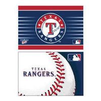 Texas Rangers Rectangle Magnet, 2pack 2" x 3"