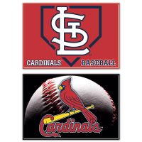 St. Louis Cardinals Rectangle Magnet, 2pack 2" x 3"