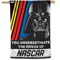 NASCAR Logo / Star Wars STAR WARS VADER Vertical Flag 28" x 40"