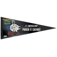 NASCAR Logo / Star Wars CHEWIE Premium Pennant 12" x 30"