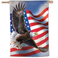 Patriotic Vertical Flag 28" x 40"