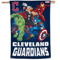 Cleveland Guardians / Marvel (C) 2021 Marvel Vertical Flag 28" x 40"