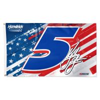 Kyle Larson / Patriotic Flag - Deluxe 3' X 5'