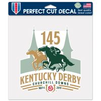 Kentucky Derby Perfect Cut Color Decal 8" x 8"