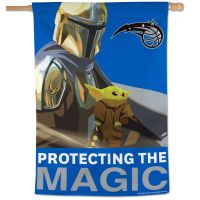 Orlando Magic / Star Wars mandalorian Vertical Flag 28" x 40"