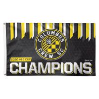 MLS Cup Champions / COLUMBUS CREW Flag - Deluxe 3' X 5' MLS Cup Champion