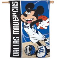 Dallas Mavericks / Disney Vertical Flag 28" x 40"