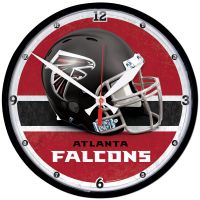 Atlanta Falcons Round Wall Clock 12.75"