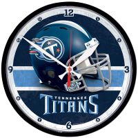 Tennessee Titans Round Wall Clock 12.75"