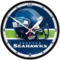 Seattle Seahawks Round Wall Clock 12.75"