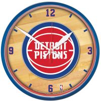 Detroit Pistons Round Wall Clock 12.75"