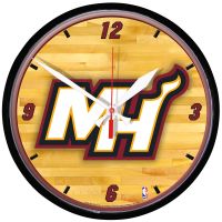 Miami Heat Round Wall Clock 12.75"