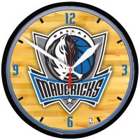 Dallas Mavericks Round Wall Clock 12.75"