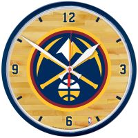 Denver Nuggets Round Wall Clock 12.75"