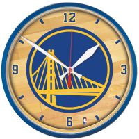 Golden State Warriors Round Wall Clock 12.75"