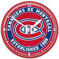 Montreal Canadiens Round Wall Clock 12.75"