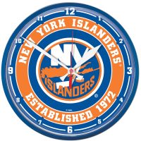 New York Islanders Round Wall Clock 12.75"