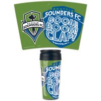 Seattle Sounders Travel Mug Contour 16 oz.