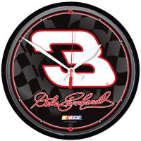 Dale Earnhardt Round Wall Clock 12.75"