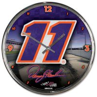 Denny Hamlin Chrome Clock