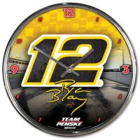 Ryan Blaney Chrome Clock